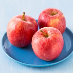 Pink apples