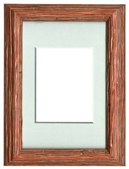 brown wooden frame