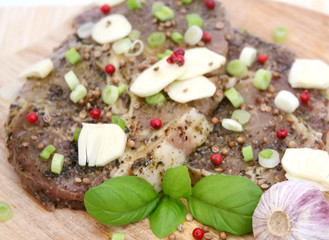mariniertes Fleisch