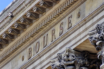 Fototapeta premium La Bourse, Palais Brongniart, Paris