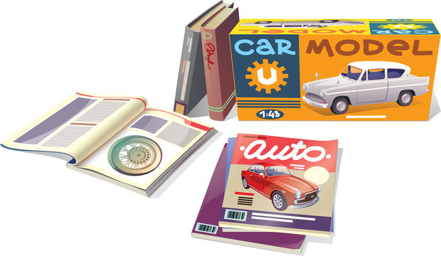 Magazines, Books and the Car Model
