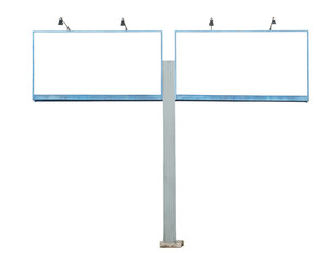 Obraz premium old blank billboard