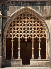 Monastery of Batalha in Batalha, Portugal