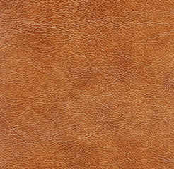 Fototapeta premium Brown leather texture closeup.