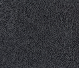 Fototapeta premium black leather texture closeup.