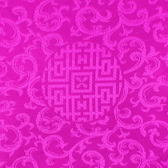pink Thai fabric patter