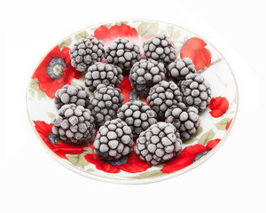 Frozen blackberries