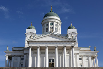 Fototapeta na wymiar Dom von Helsinki Finnland
