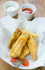 Fried wing chicken