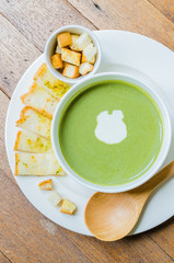 Spinach soup