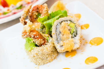 Crab roll
