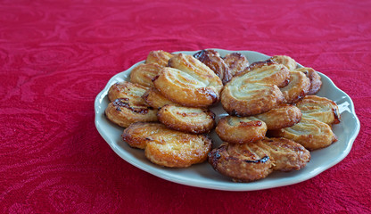 fan-shaped pastries