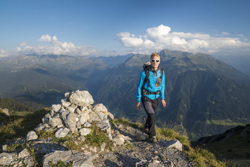 Wandern in den Bergen