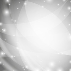 Vector Illustration of an Abstract Silver Background