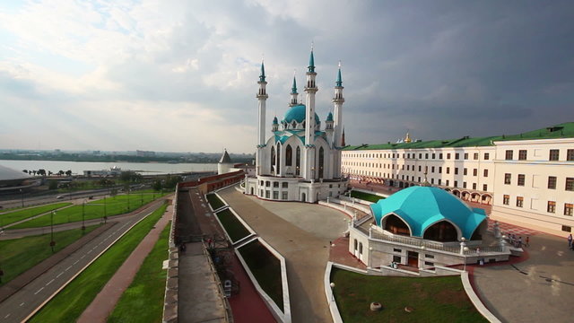 kul sharif mosque in kazan kremlin russia