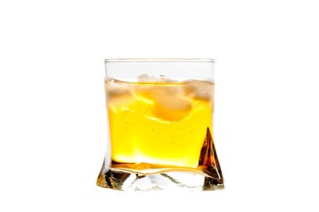 fresh drink with ice
