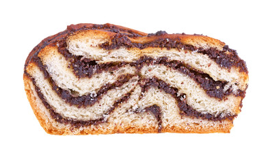 roll with poppy seeds