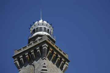 Fototapeta na wymiar au sommet du phare de Penmarch