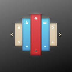 Infographic template design