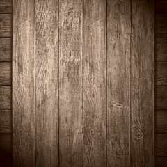 Naklejka premium brown wooden background