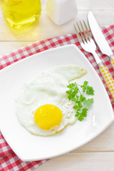 Fried eggs