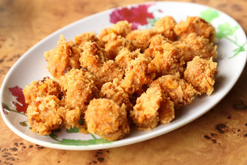 fried meat ball