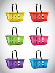 Plastic Basket Set