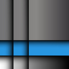 Abstract background with paper layers and shadows