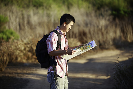 Asian Hiker