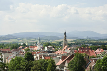 Panorama małego miasta © Grzegorz Polak