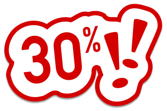 DIE 160 BESTEN BILDER, STOCK-FOTOS UND -VEKTORGRAFIKEN ZU „"30 Prozent ...