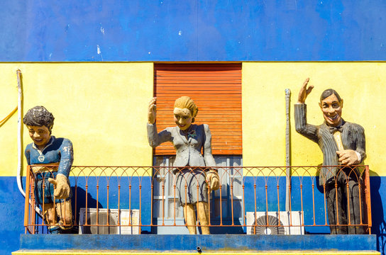 Statues in Buenos Aires