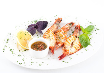Grilled shrimp