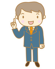 ビジネスマン　ポイント