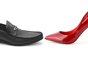 Man and woman shoes