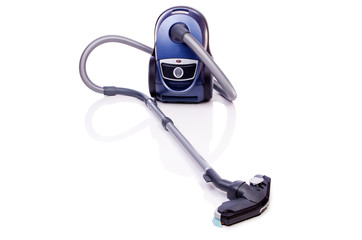 Vacuum cleaner isolated on the white