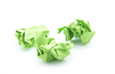 crumpled paper