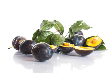 Rip plums