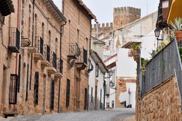 Fototapeta na wymiar Town of Baños de la Encina, Jaen (Spain)
