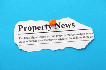 Newspaper Clipping for Property News