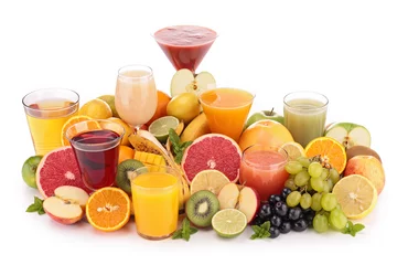 Crédence de cuisine en verre imprimé Jus fruit juice