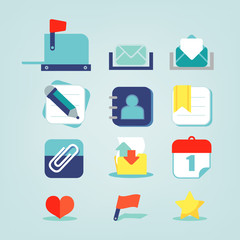 email icons