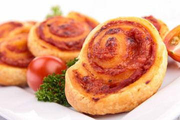 tomato cheese pinwheel