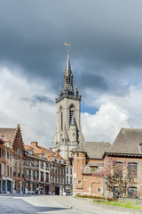 The belfry (French: beffroi) of Tournai, Belgium