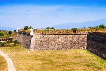 Fototapeta na wymiar View of abandoned fort