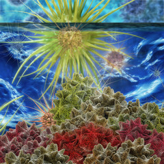 Korallen - 3d Render