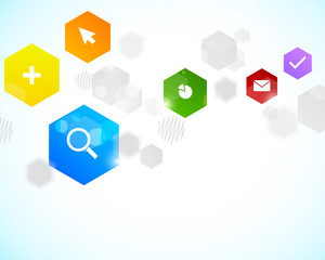 Obraz premium Abstract colorful background