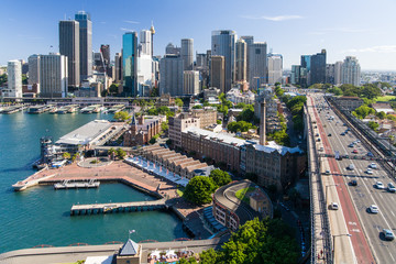 Sydney Skyline From The Harbour Bridge © FiledIMAGE