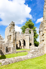 Fototapeta na wymiar ruins of Bayham Abbey, Kent, England