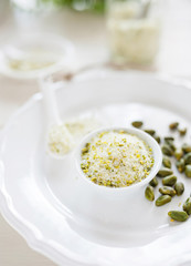aromatischer Pistazienzucker